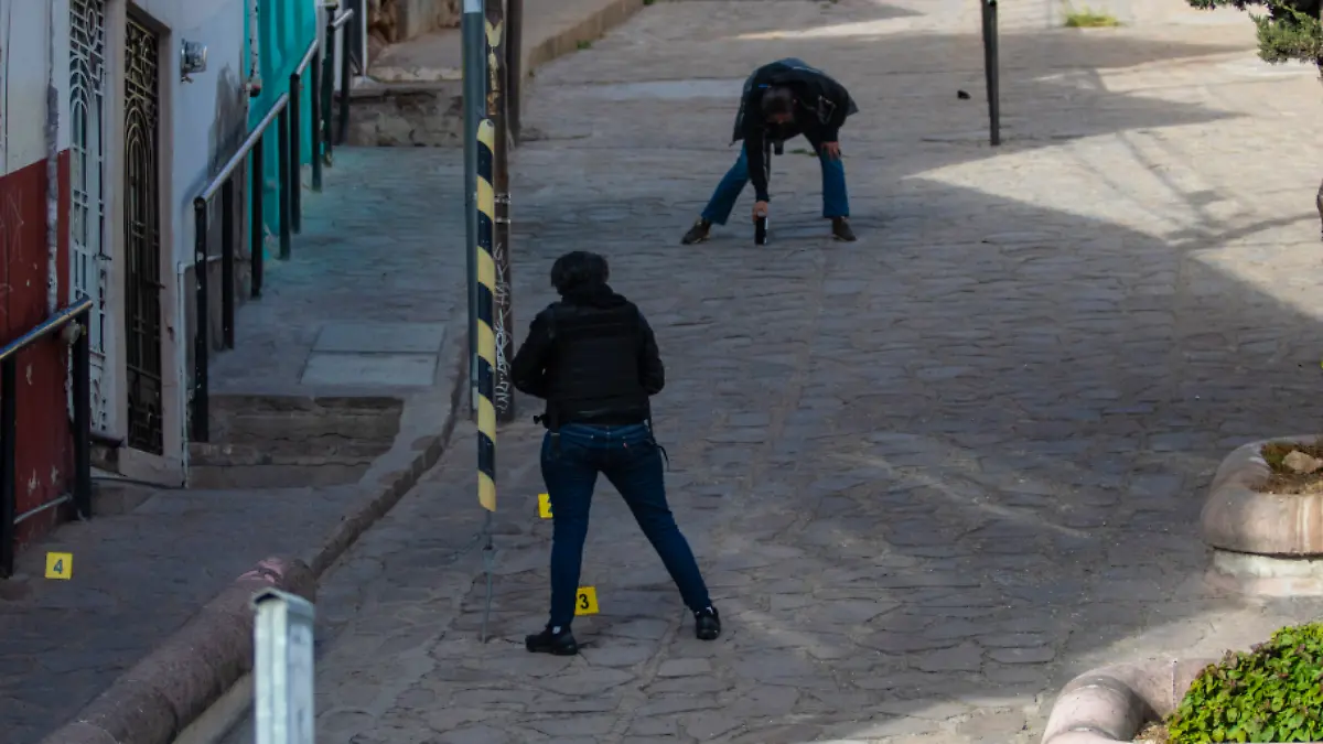 Policías identificado indicios